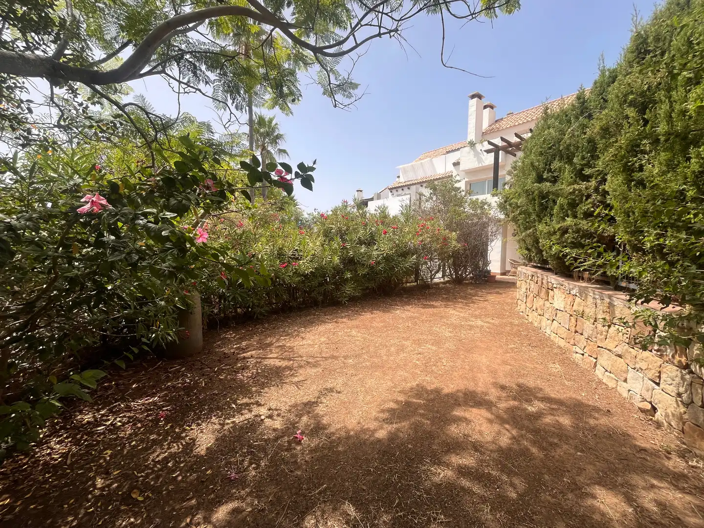 Jardí de Casa adosada en venda en Marbella amb Jardí privat, Terrassa i Moblat
