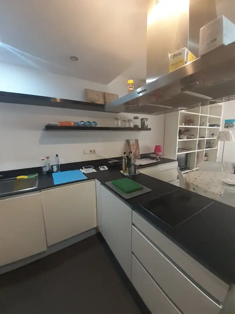 Kitchen of Flat for sale in Barcelona  with Air Conditioner, Heating and Parquet flooring