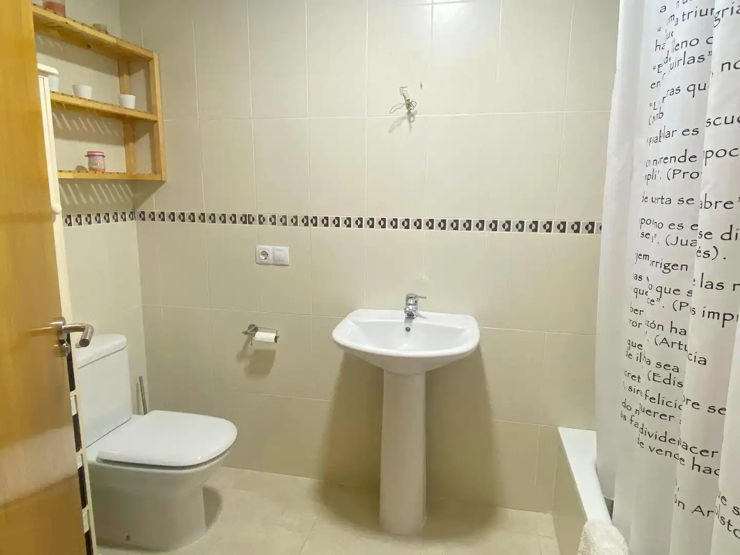 Baño de Casa adosada en venta en Vallada con Aire acondicionado, Jardín privado y Terraza