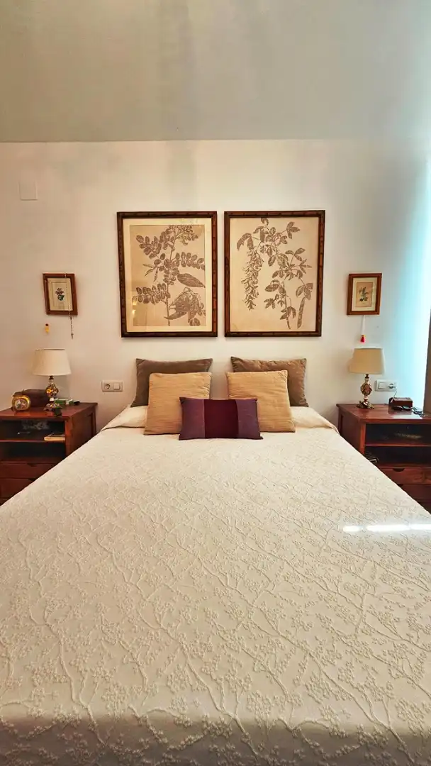 Bedroom of Houses for sale in El Madroño  with Air Conditioner and Private garden