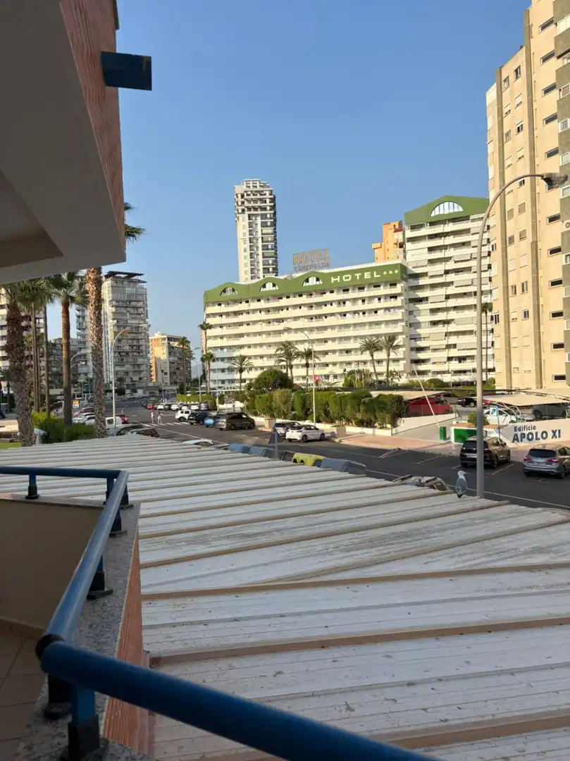 Vista exterior de Apartamento en venta en Calpe / Calp con Aire acondicionado, Terraza y Piscina