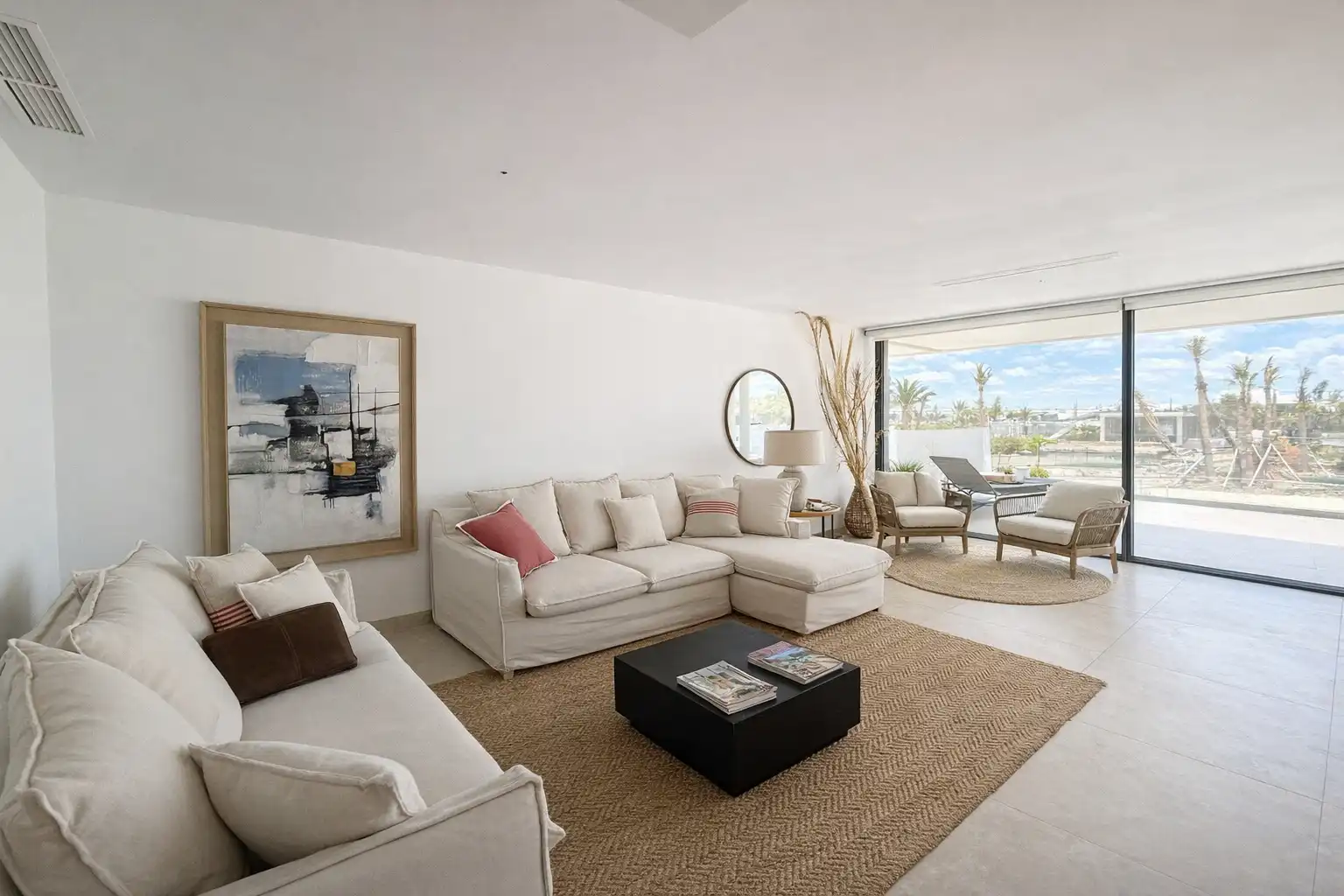 Wohnzimmer von Wohnung zum Verkauf in Cartagena mit Klimaanlage, Heizung und Terrasse