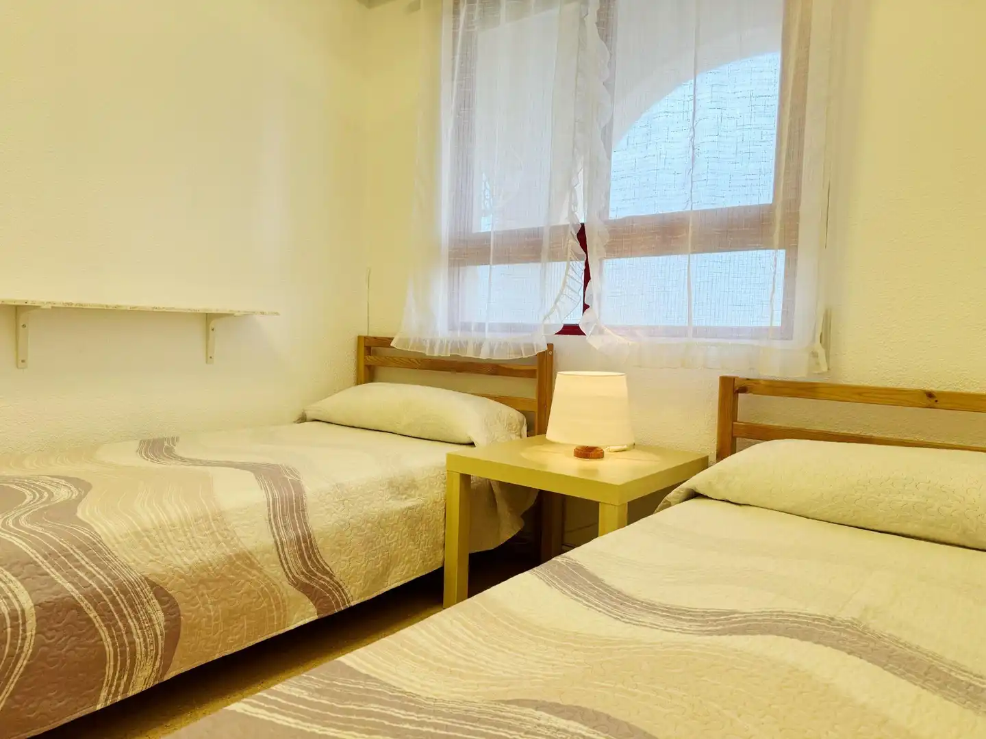 Bedroom of Apartments for rent in El Campello  with Air Conditioner, Private garden and Terrace