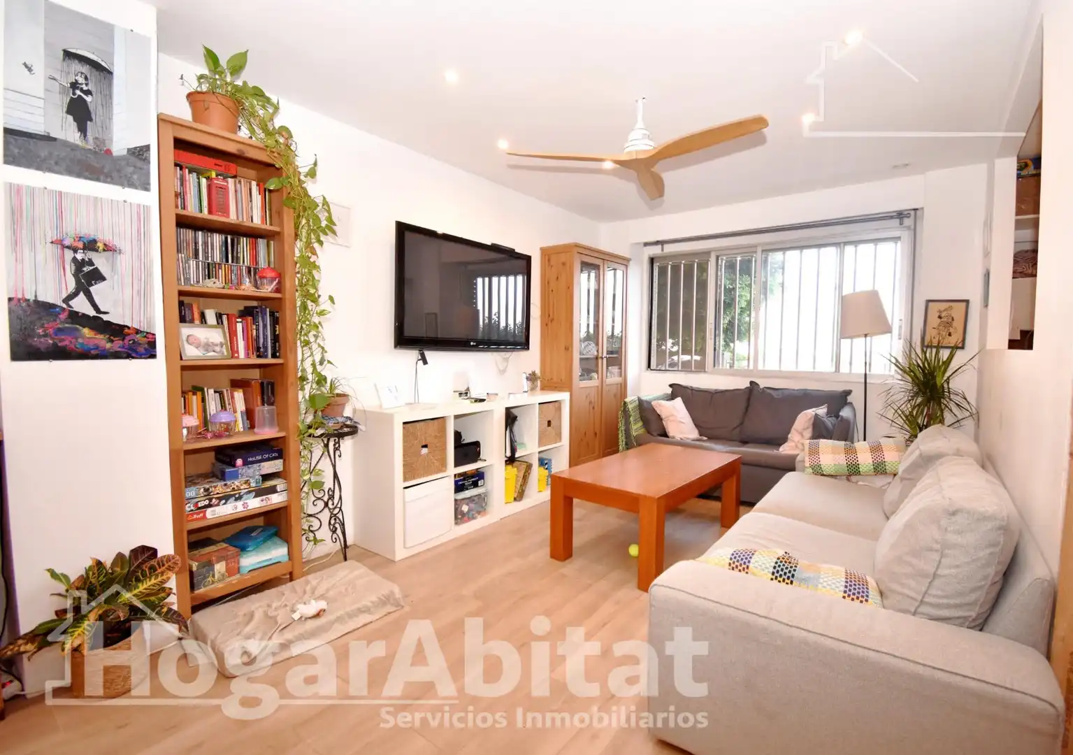 Sala de estar de Planta baja en venta en Burjassot con Aire acondicionado, Calefacción y Terraza