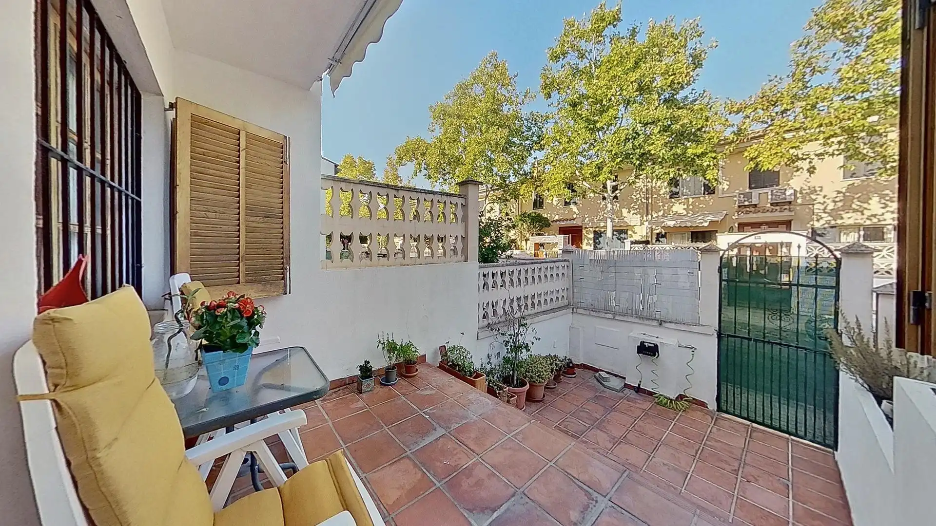 Terraza de Casa adosada en venta en  Palma de Mallorca con Terraza, Trastero y Balcón