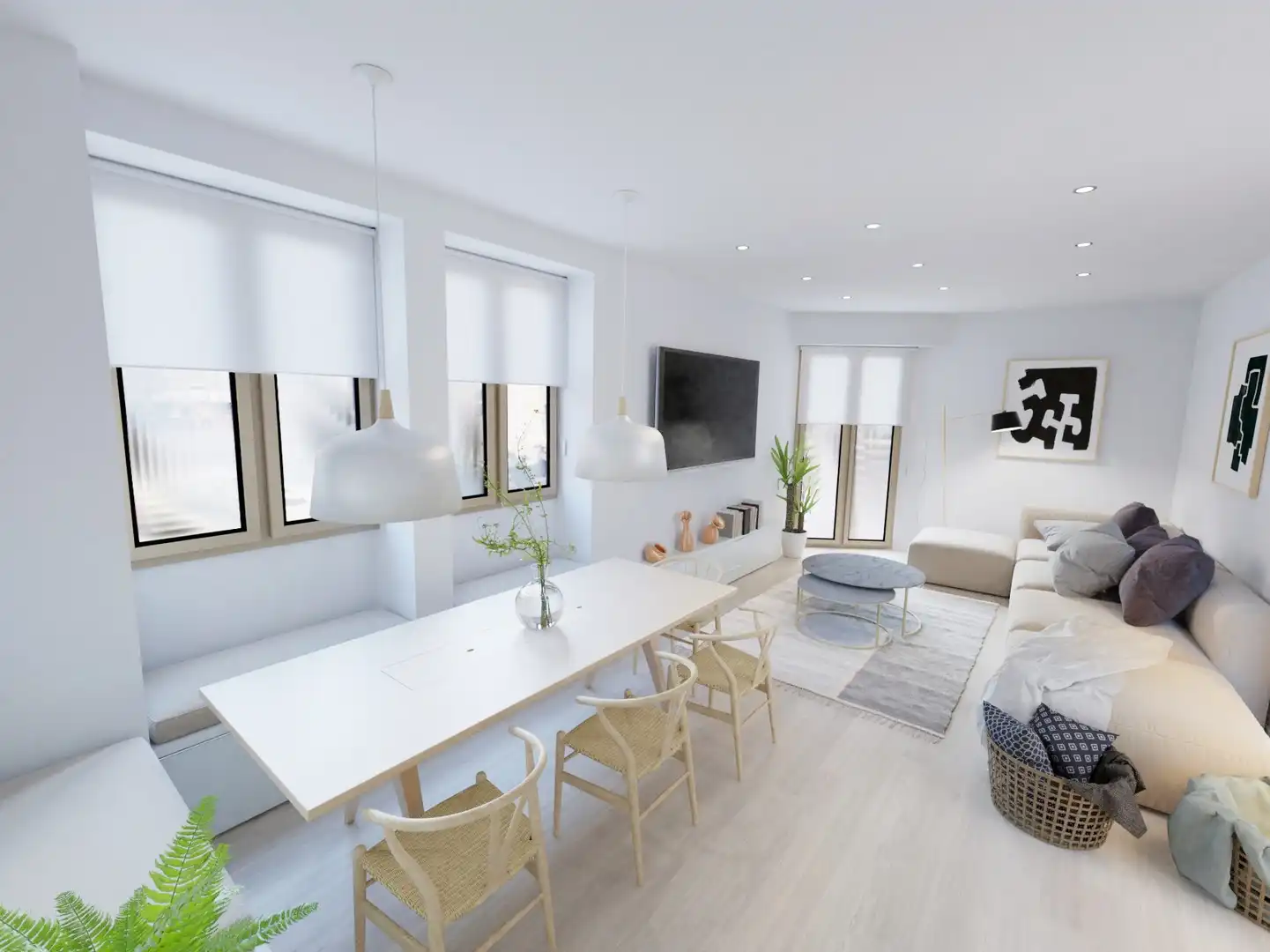 Sala de estar de Piso en venta en Vitoria - Gasteiz con Calefacción, Terraza y Trastero