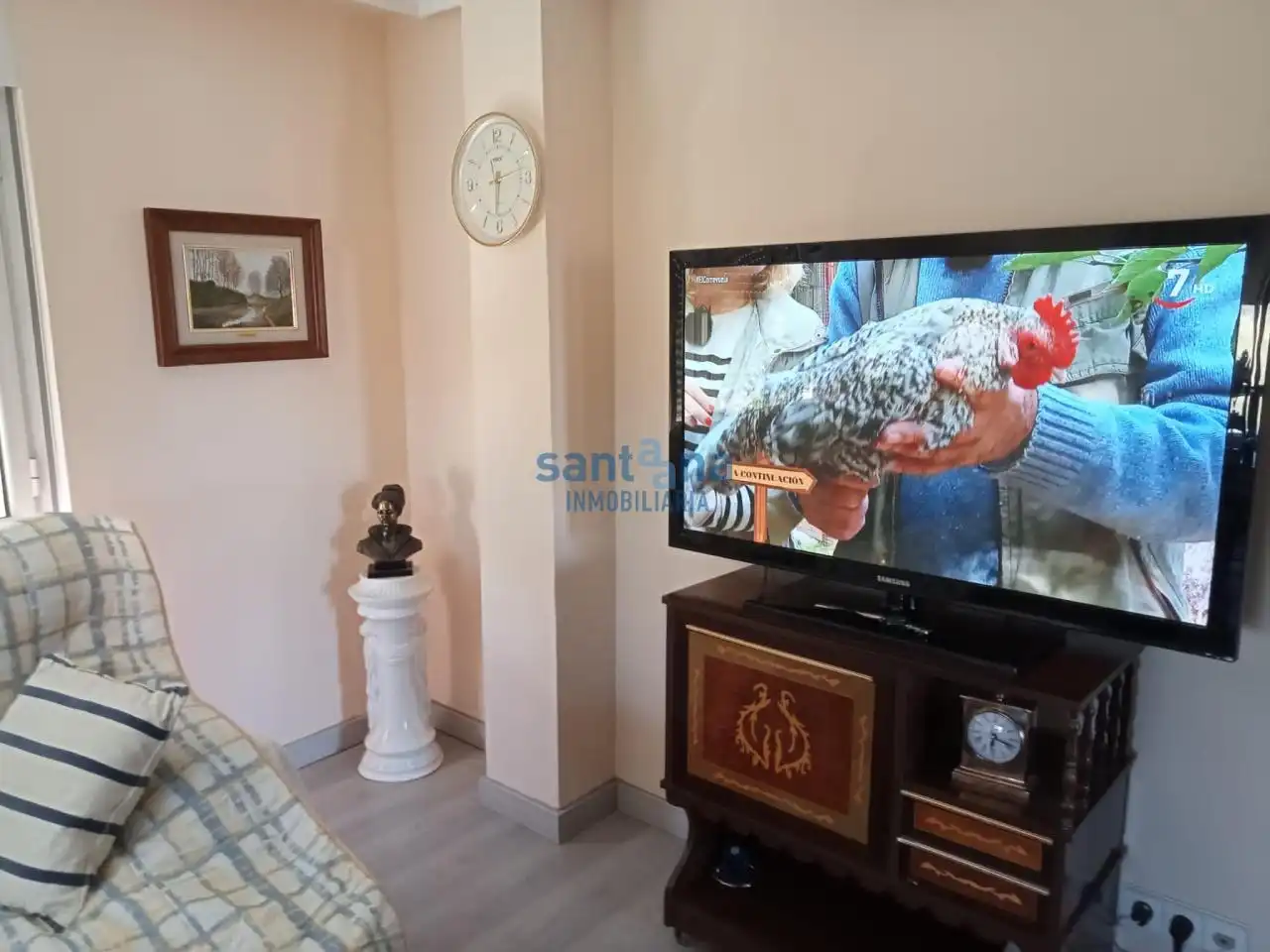 Sala d'estar de Casa o xalet en venda en Ardón amb Calefacció, Jardí privat i Parquet