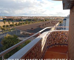 Exterior view of Flat to rent in Badajoz Capital  with Air Conditioner and Terrace