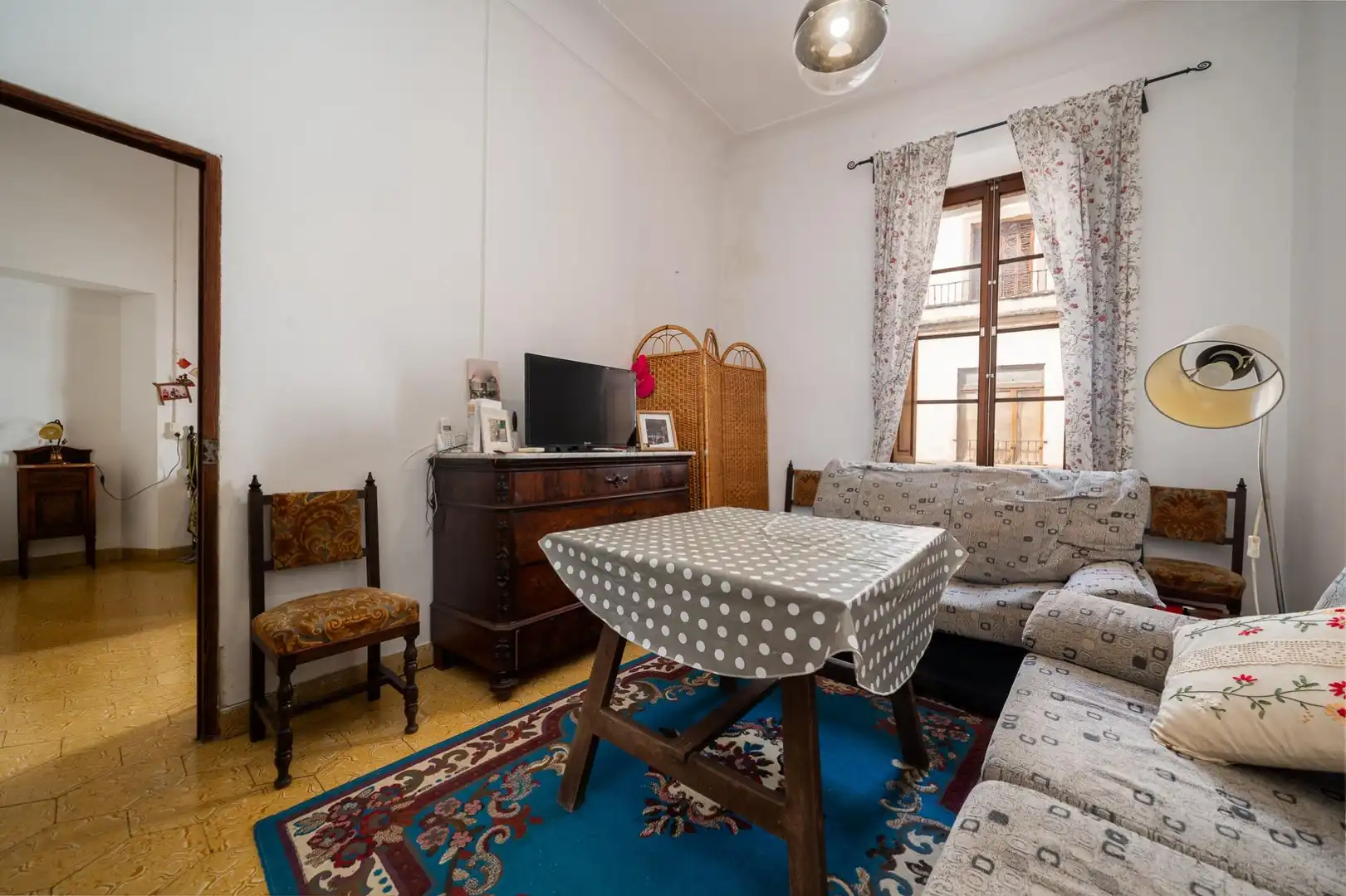 Sala d'estar de Àtic en venda en Porreres amb Aire condicionat, Calefacció i Jardí privat