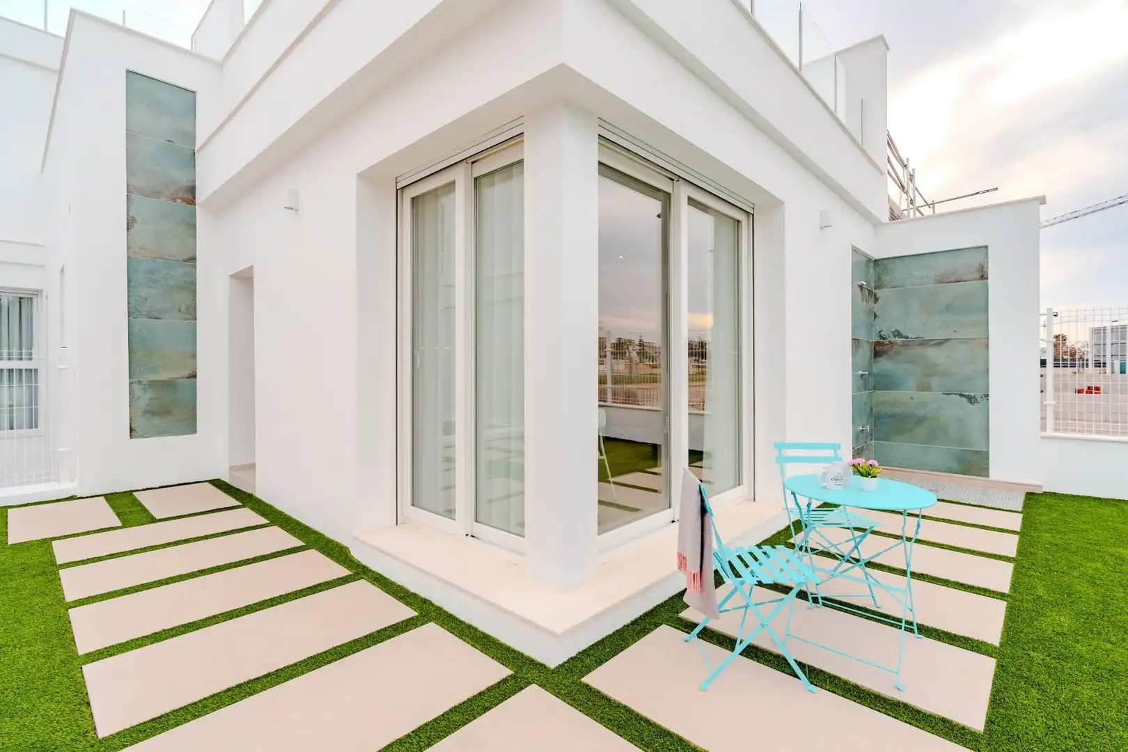 Terrassa de Casa adosada en venda en Los Alcázares amb Aire condicionat, Jardí privat i Terrassa