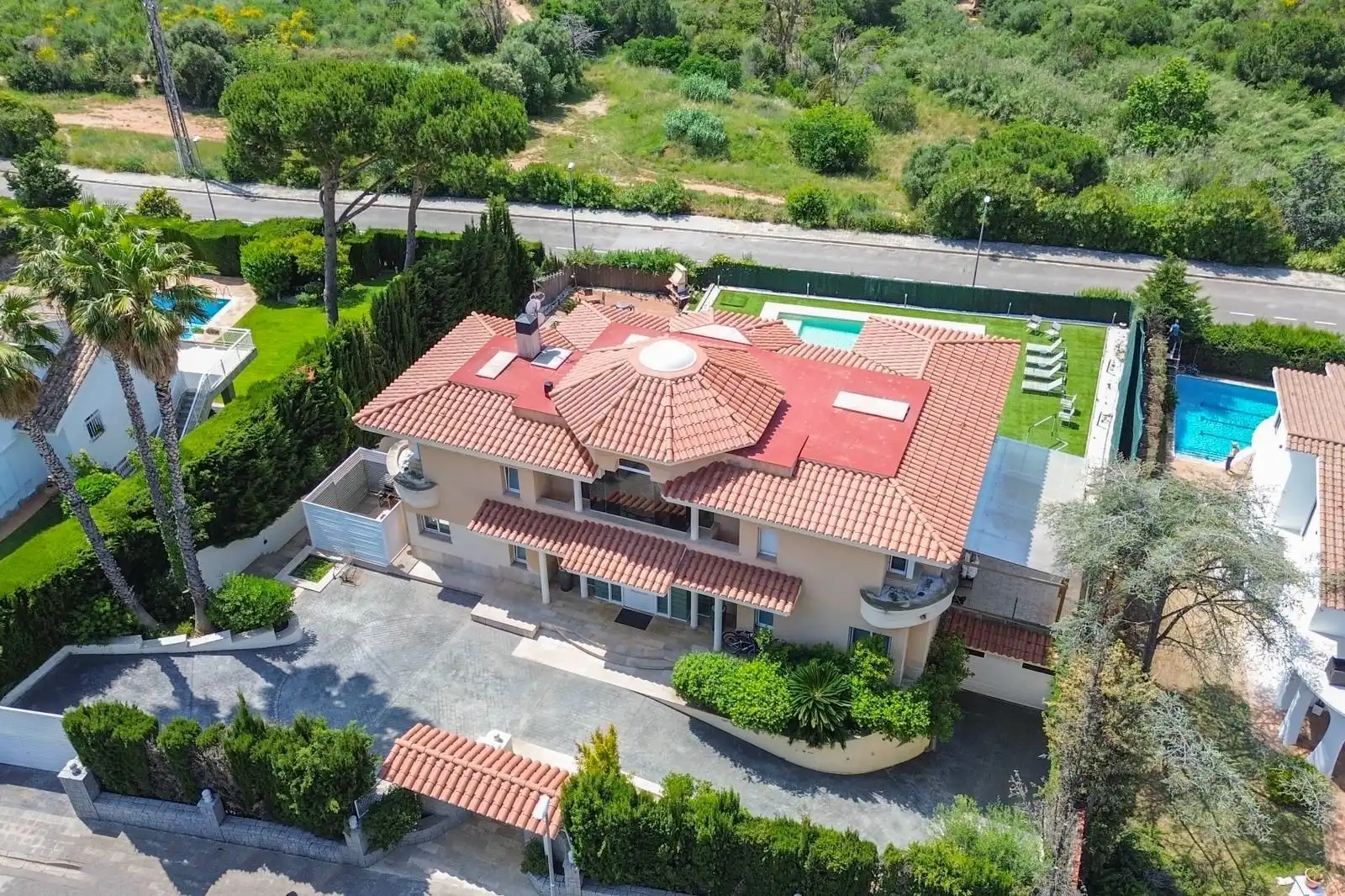 Vista exterior de Casa o chalet en venta en Alella con Aire acondicionado, Calefacción y Jardín privado