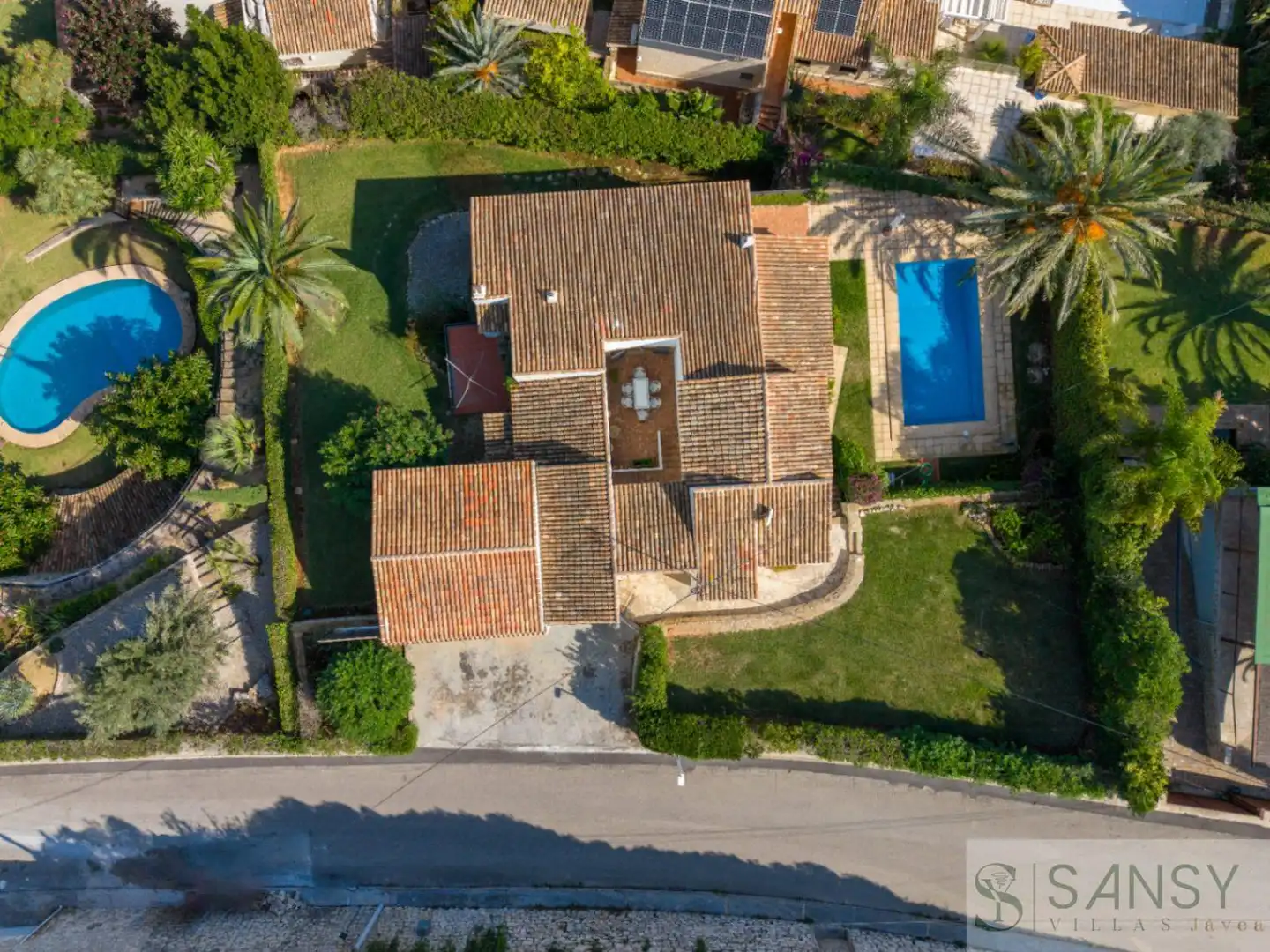 Exterior view of Houses for sale in Jávea / Xàbia  with Heating and Swimming Pool