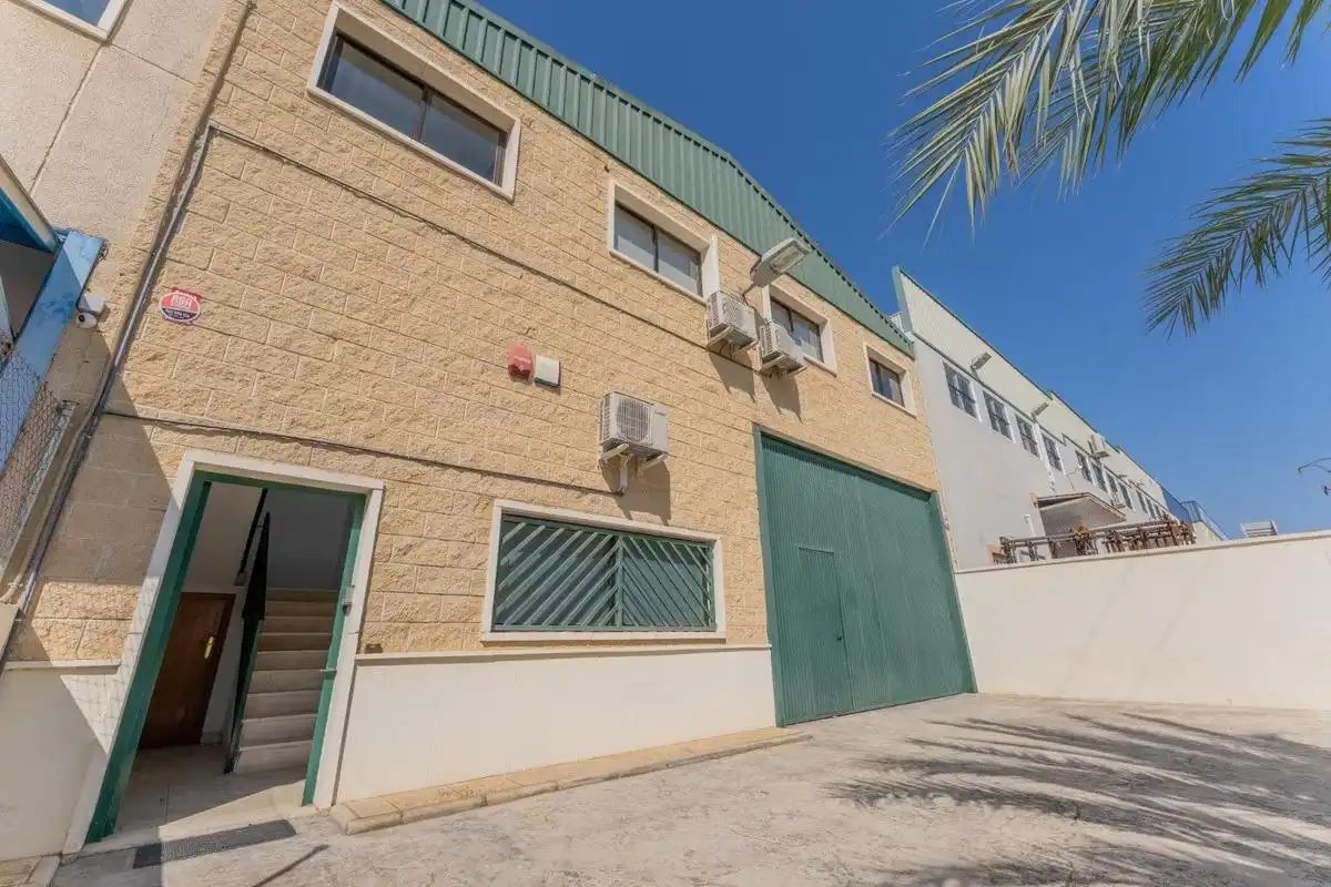 Exterior view of Industrial buildings for sale in Aspe