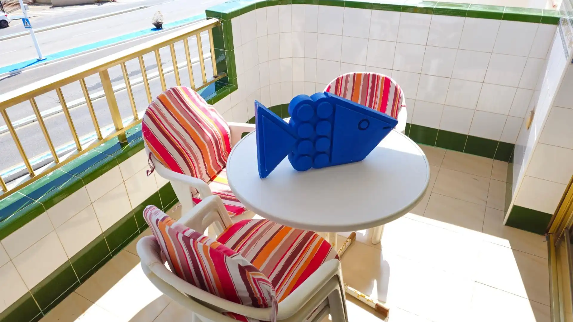 Balcony of Flat for sale in La Manga del Mar Menor  with Terrace and Furnished