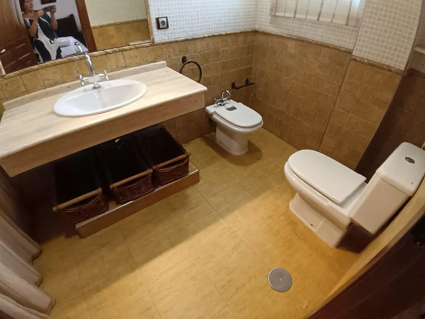 Badezimmer von Wohnung zur Miete in Murcia mit Klimaanlage, Heizung und Möbliert