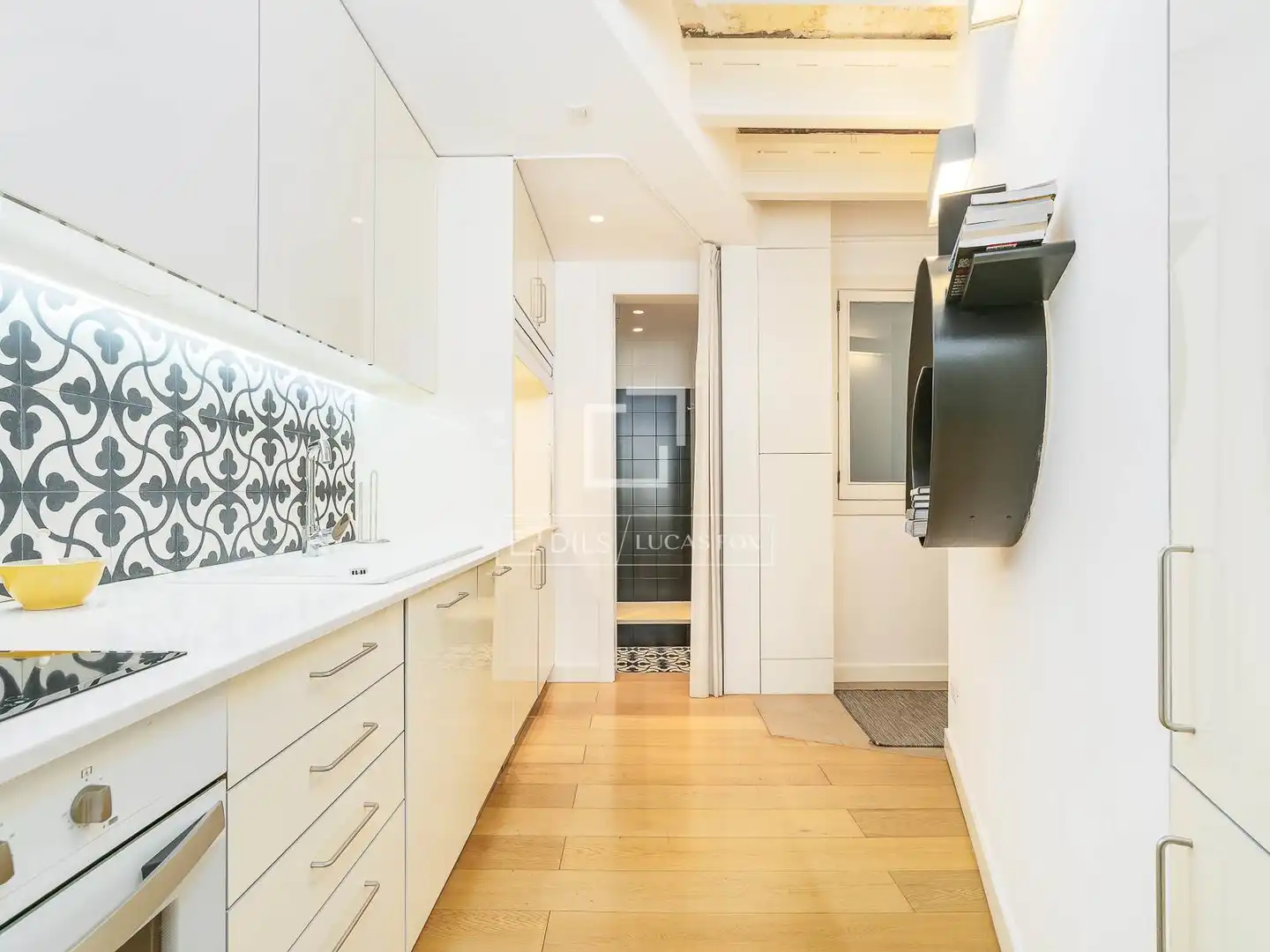 Cocina de Piso en venta en Barcelona con Aire acondicionado, Parquet y Amueblado