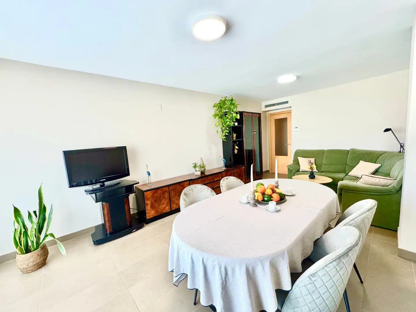 Comedor de Apartamento en venta en Calpe / Calp con Aire acondicionado, Terraza y Amueblado
