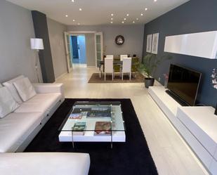 Living room of Flat to rent in  Madrid Capital  with Air Conditioner, Storage room and Swimming Pool