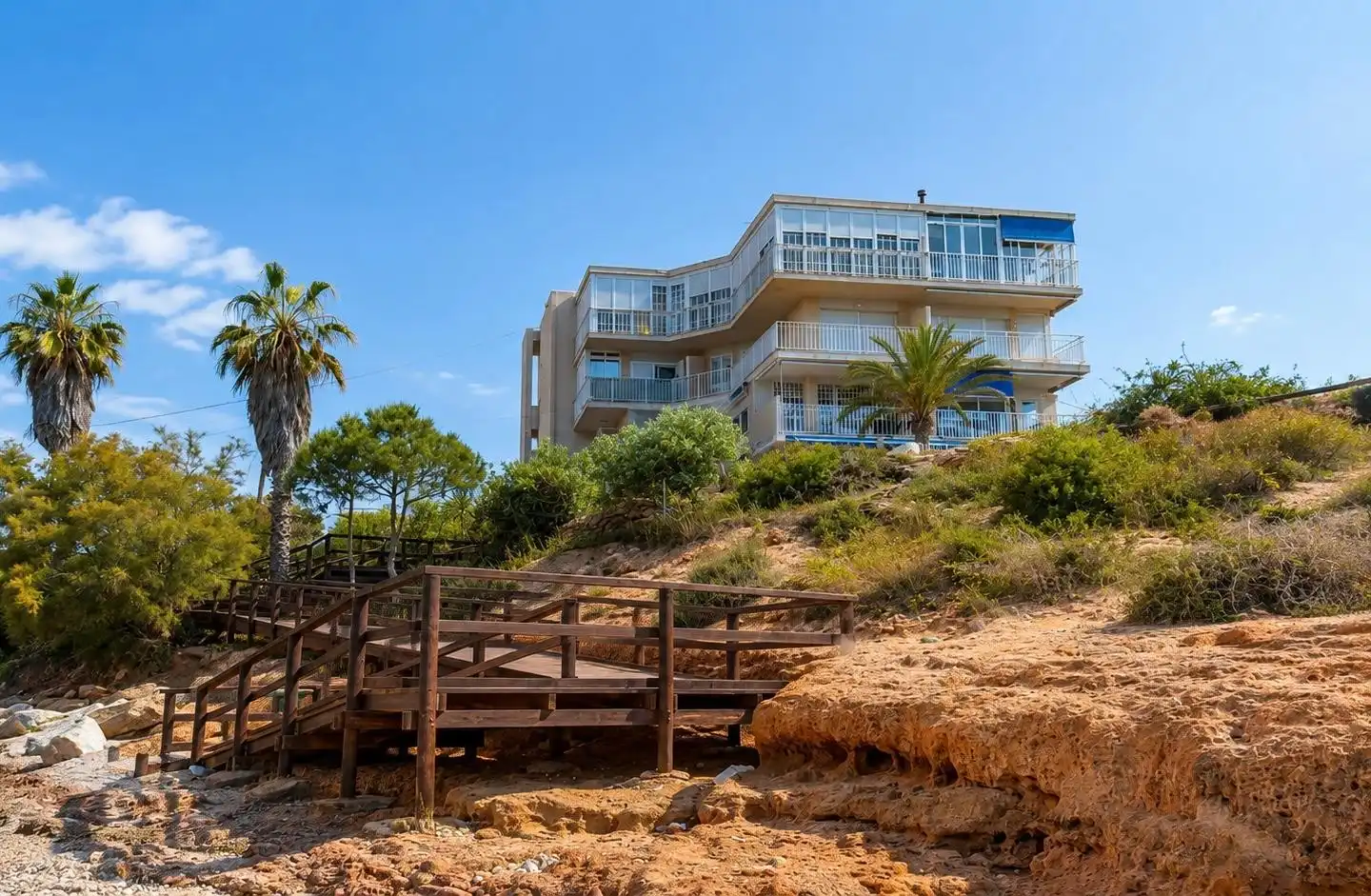 Vista exterior de Apartament de lloguer en Torrevieja amb Aire condicionat, Calefacció i Terrassa