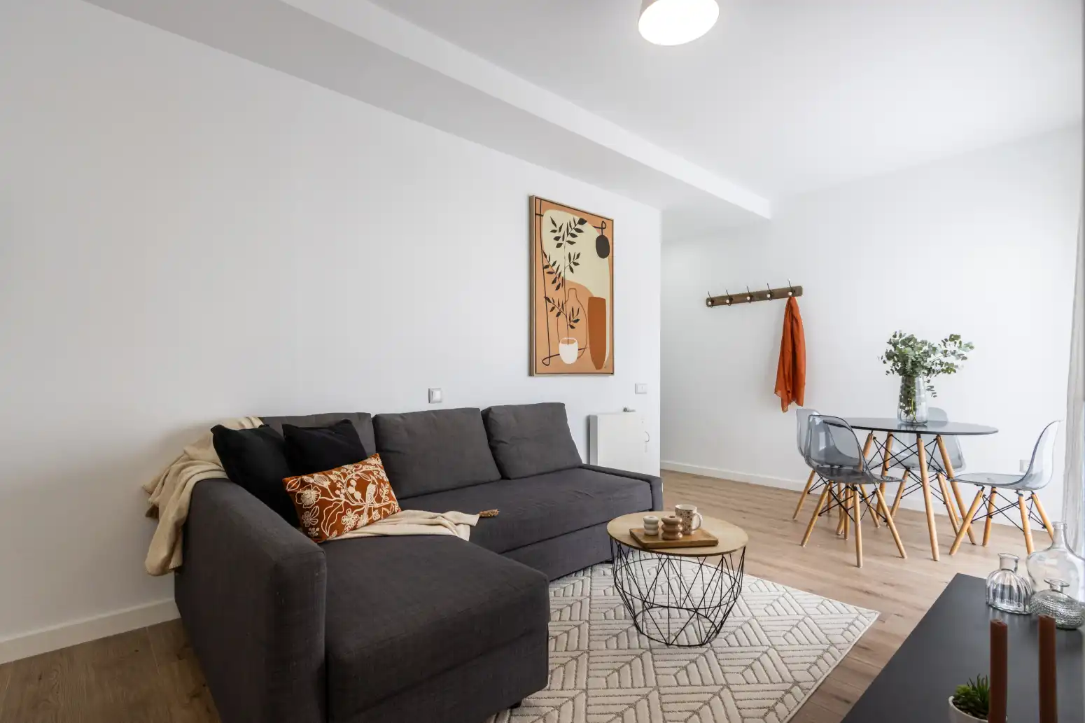 Living room of Flat for sale in Terrassa  with Parquet flooring