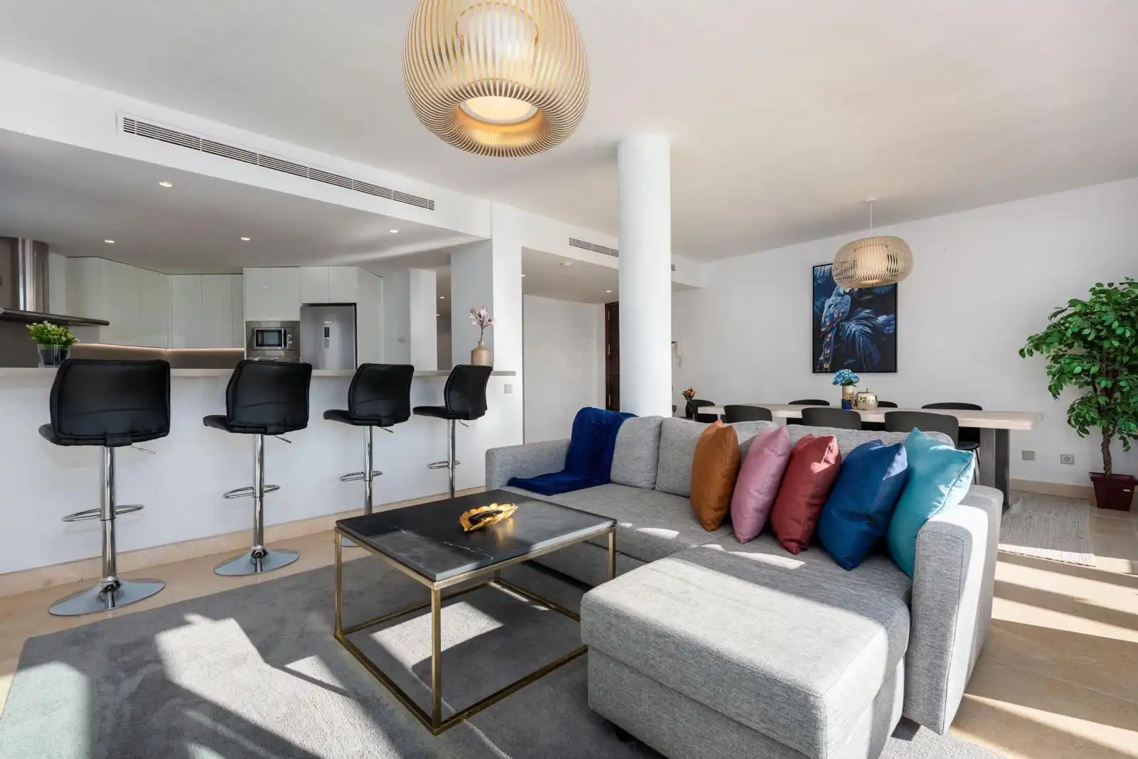 Apartment mit Terrasse zur Miete in Los Flamingos, imagen 9