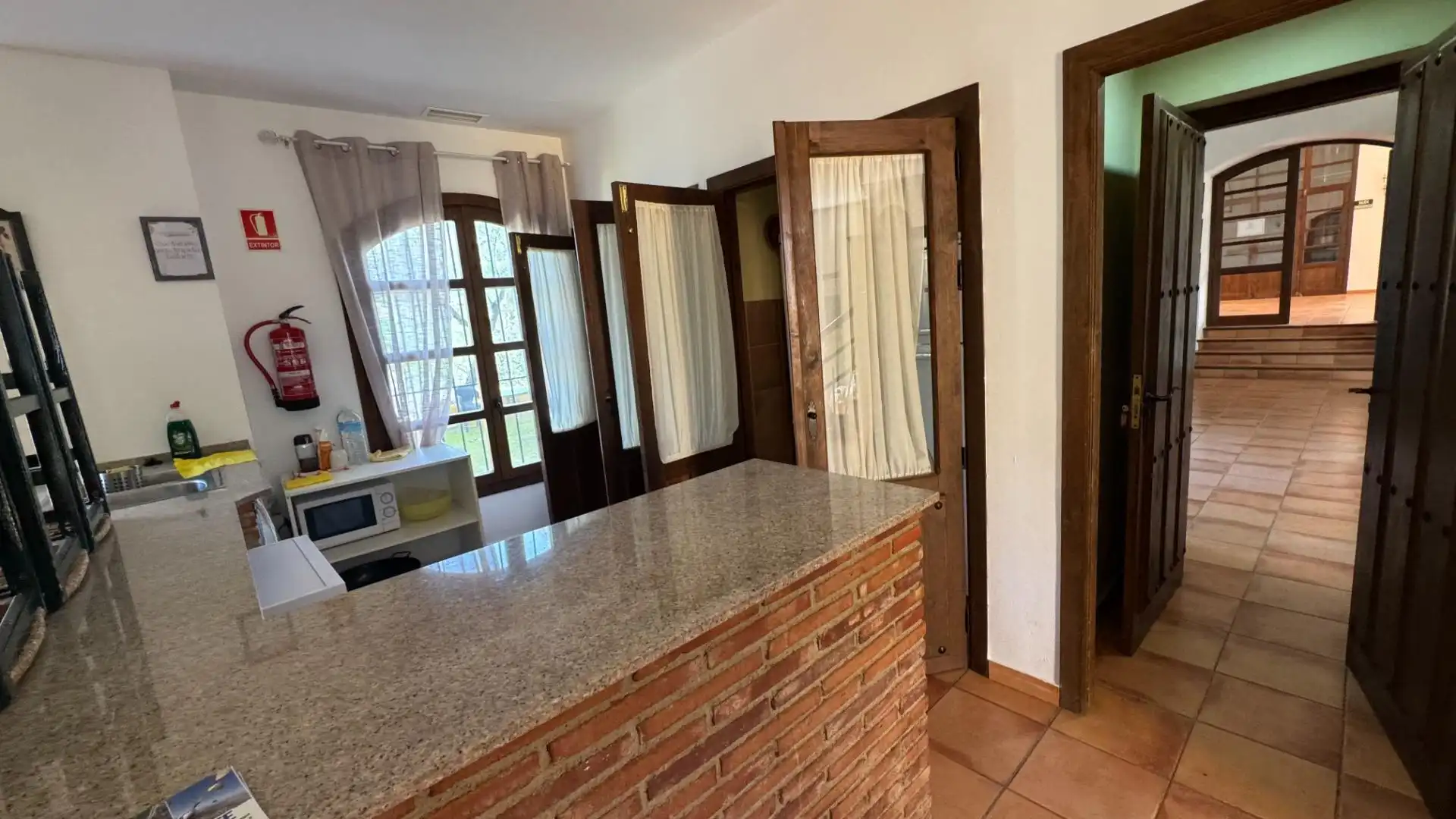Cocina de Finca rústica en venta en Teba con Aire acondicionado, Jardín privado y Piscina