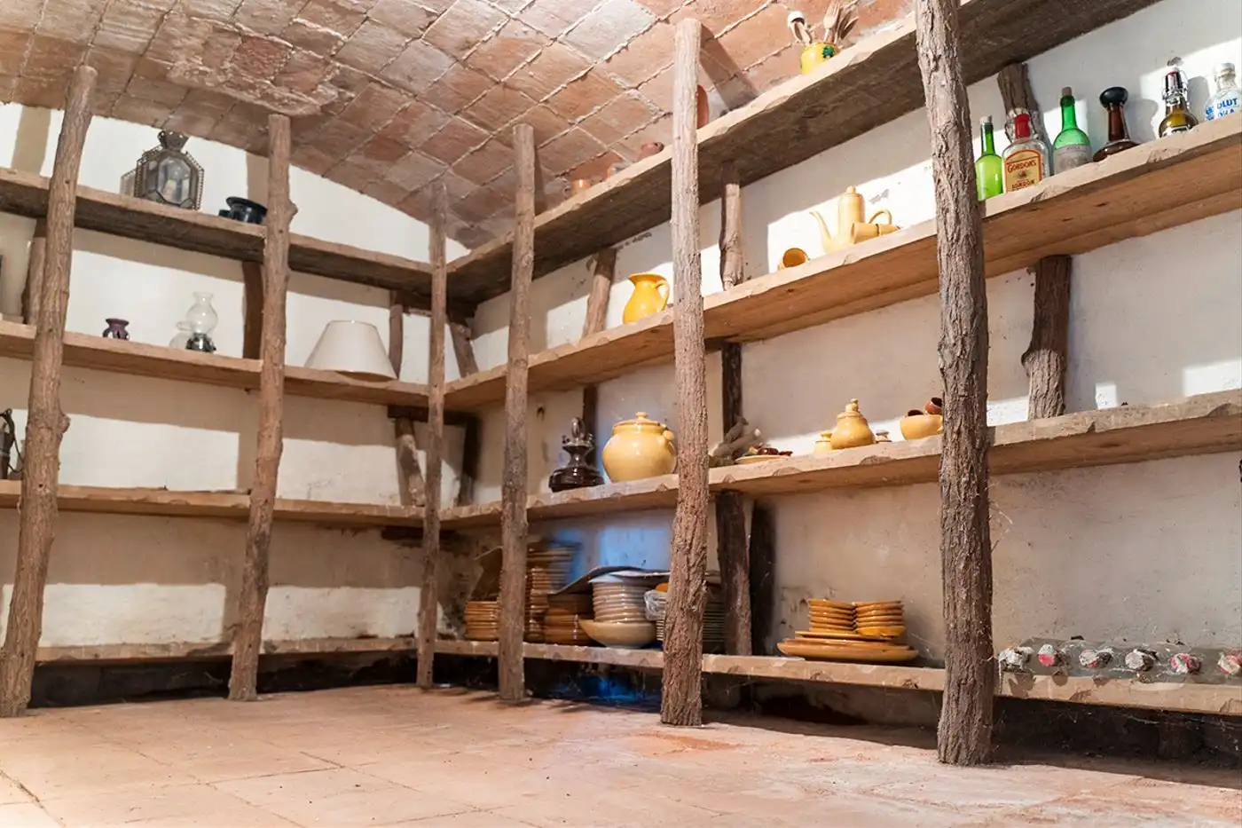 Kitchen of Country homes for sale in Castelldefels  with Heating, Storage room and Swimming Pool