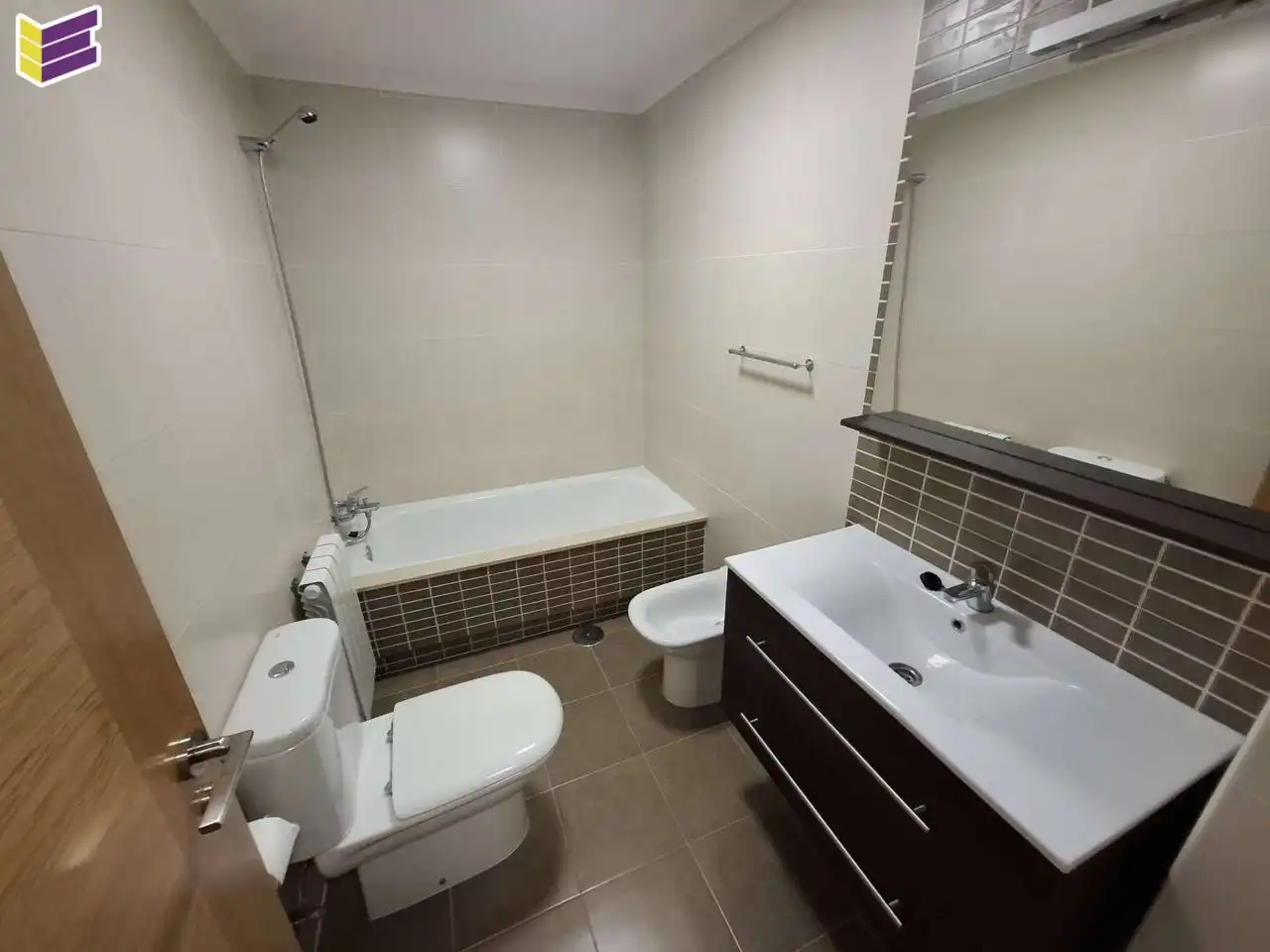 Bathroom of Flat for rent in Salvaterra de Miño  with Heating, Parquet flooring and Storage room