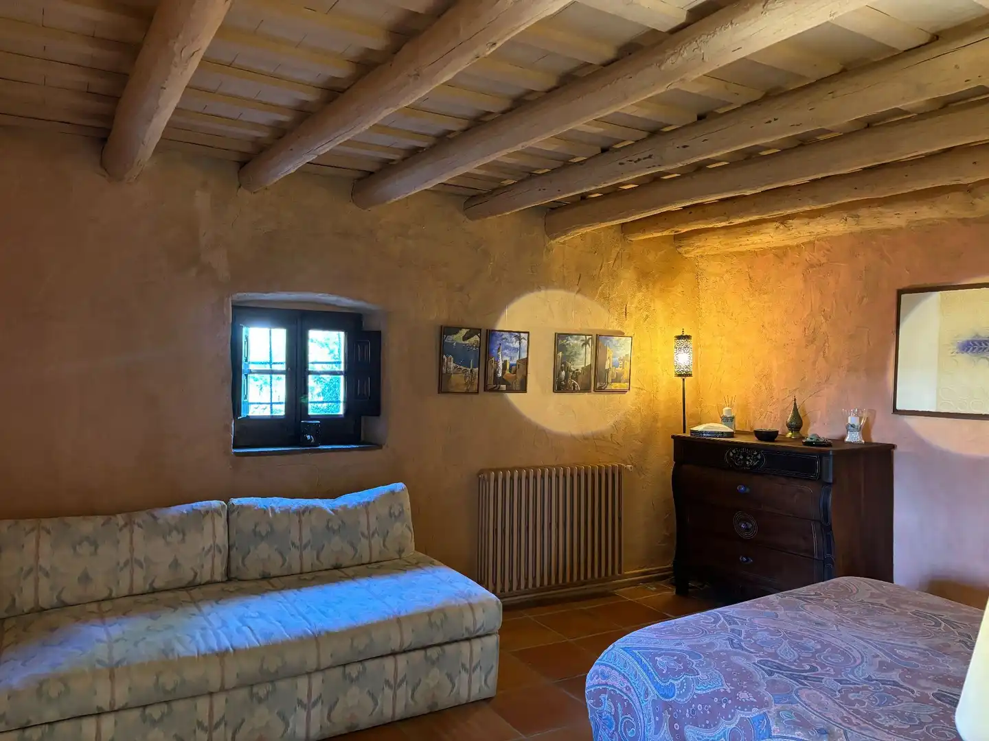 Sala de estar de Finca rústica en venta en Madremanya con Calefacción, Terraza y Trastero