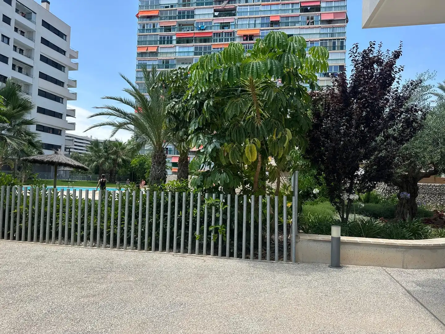 Vista exterior de Apartamento de alquiler en Alicante / Alacant con Aire acondicionado, Amueblado y Horno