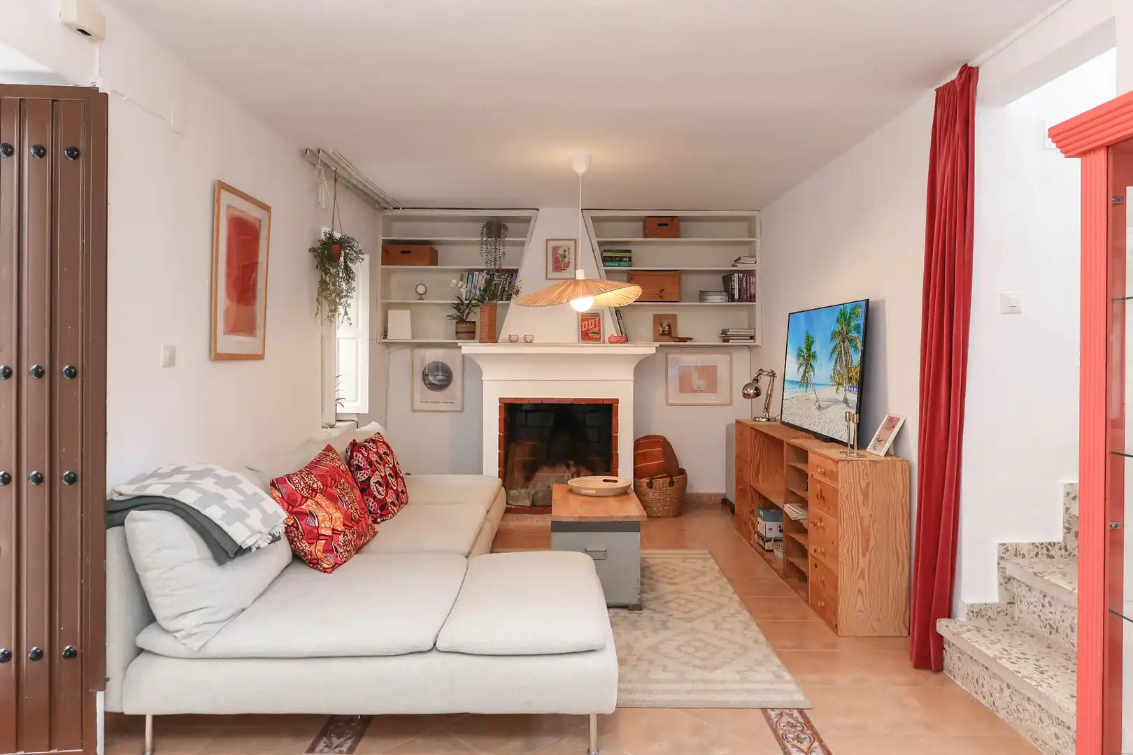 Sala de estar de Casa o chalet en venta en Tolox