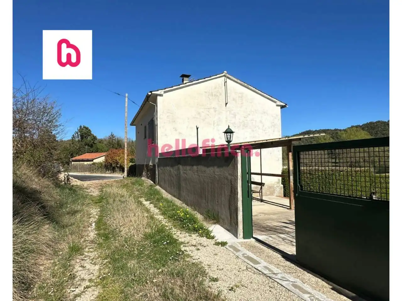 Exterior view of Houses for sale in Sant Agustí de Lluçanès  with Heating, Private garden and Terrace