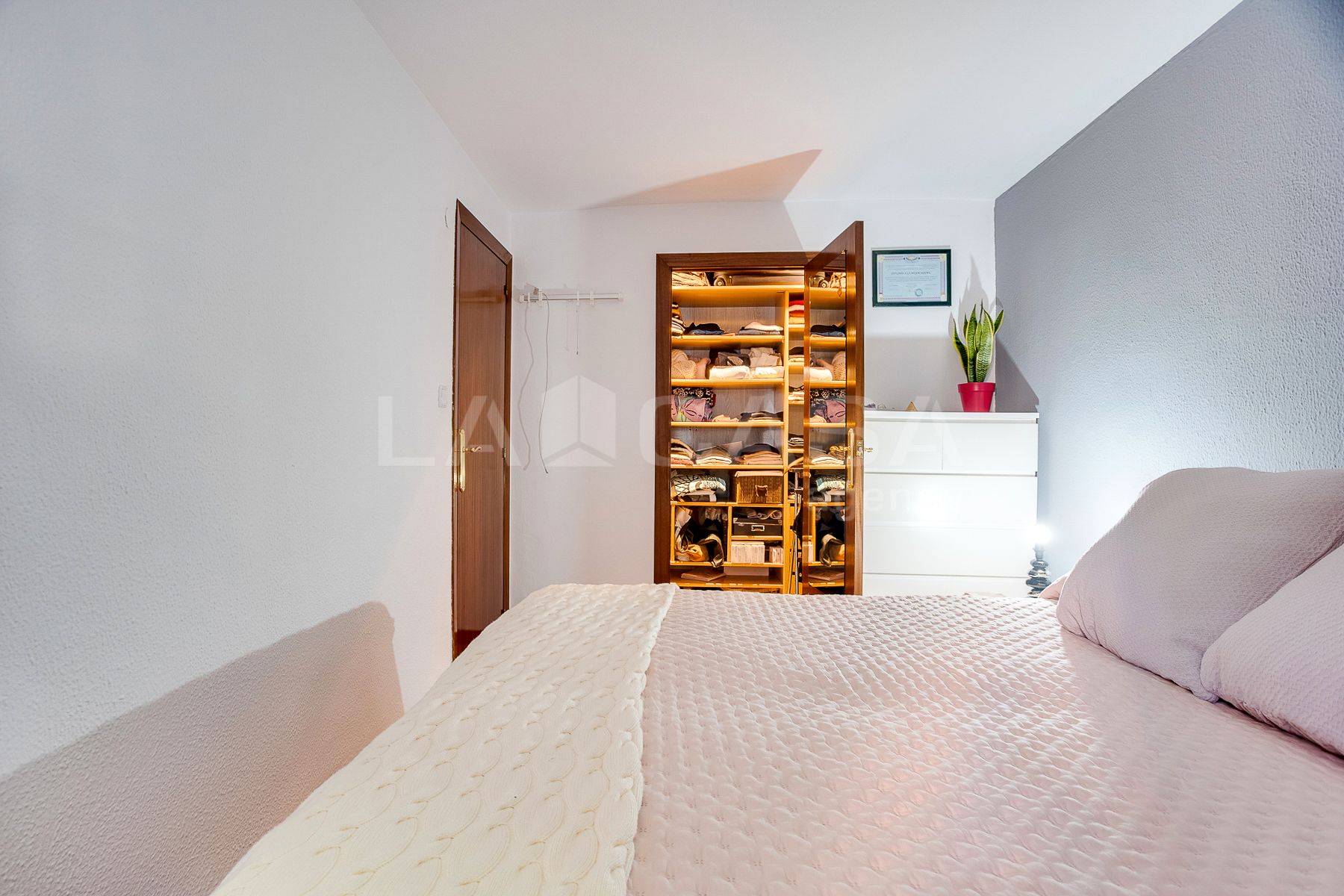 Bedroom of Flat for sale in  Barcelona Capital  with Heating and Balcony
