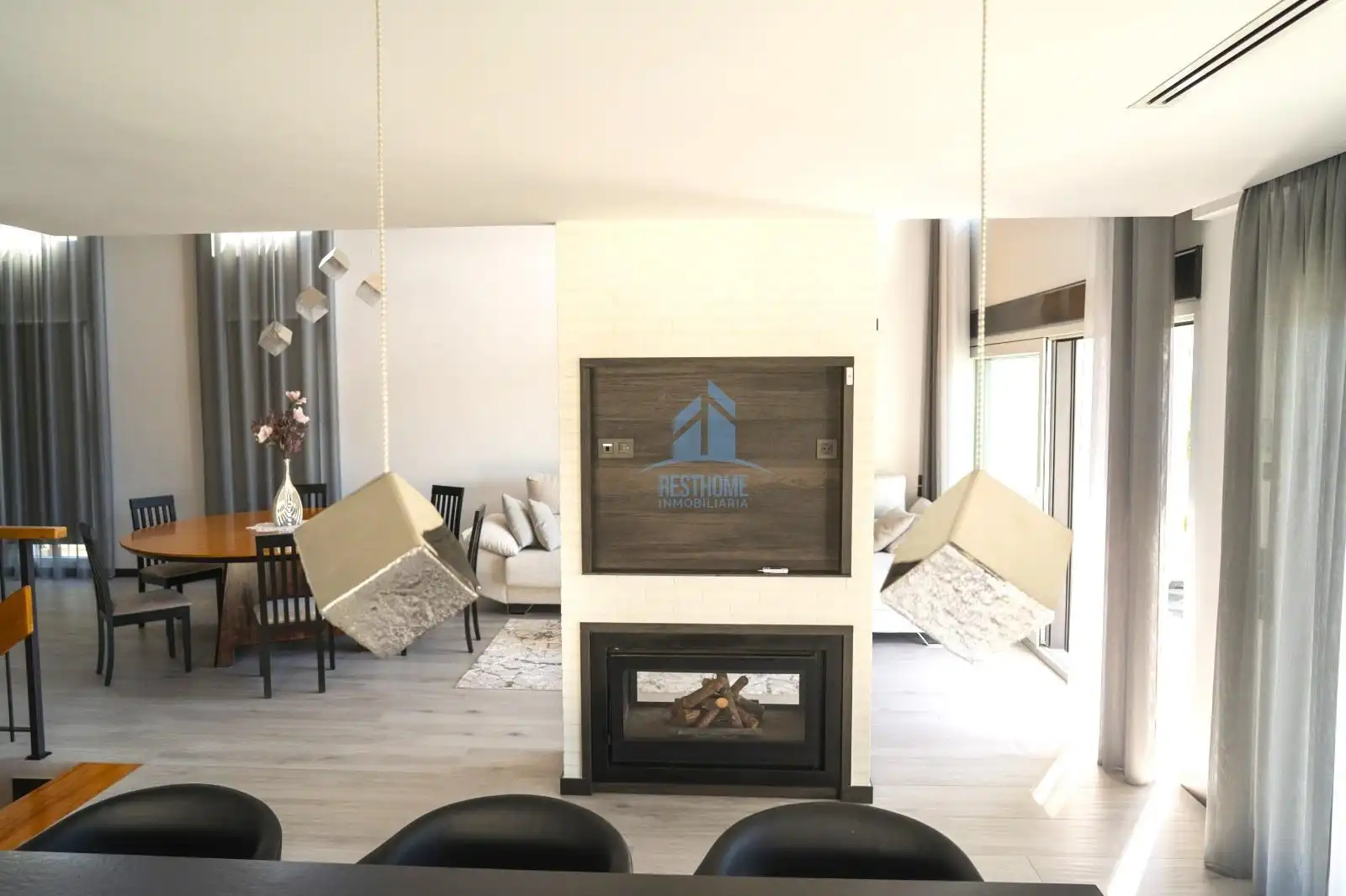 Sala d'estar de Casa o xalet en venda en Oropesa del Mar / Orpesa amb Aire condicionat, Terrassa i Traster