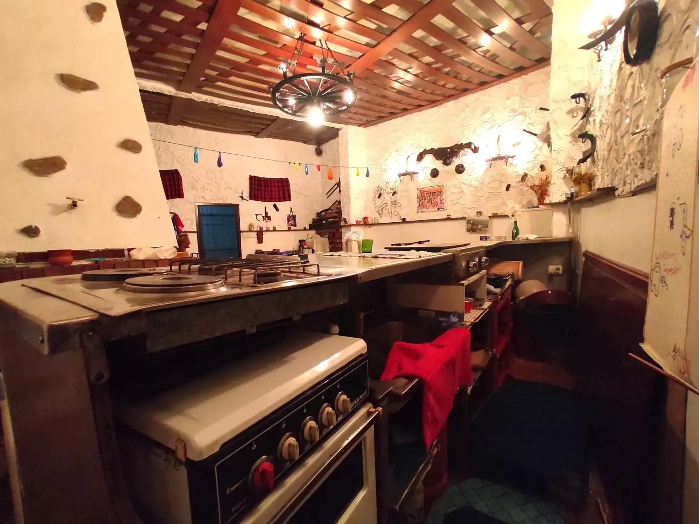 Küche von Garage zum Verkauf in Balmaseda