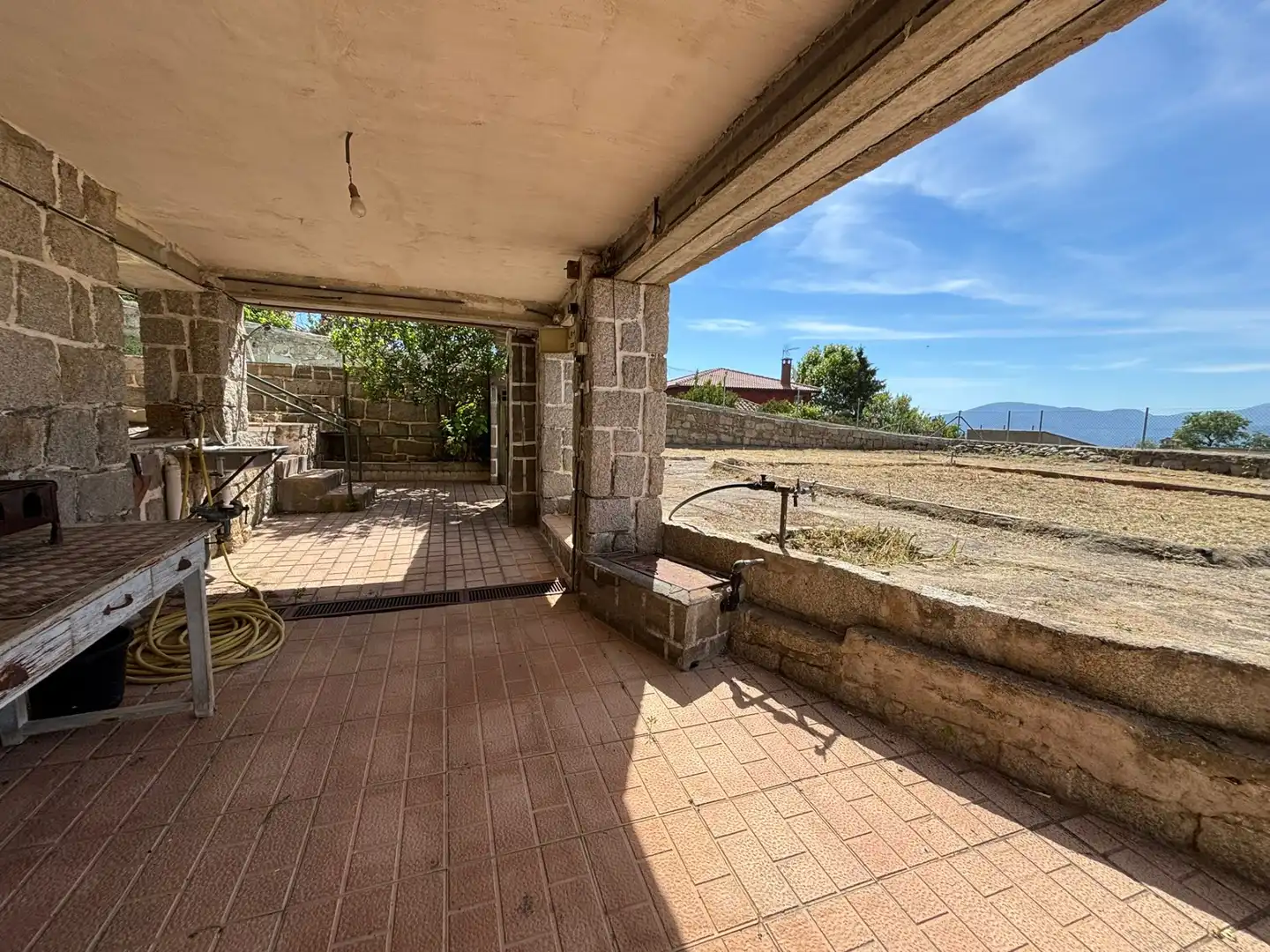 Terrassa de Casa o xalet en venda en El Barraco  amb Calefacció, Jardí privat i Terrassa