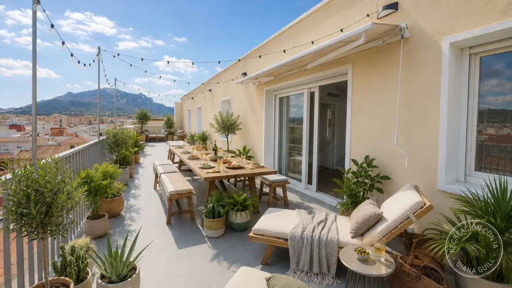 Terraza de Ático en venta en Olesa de Montserrat con Aire acondicionado, Calefacción y Terraza