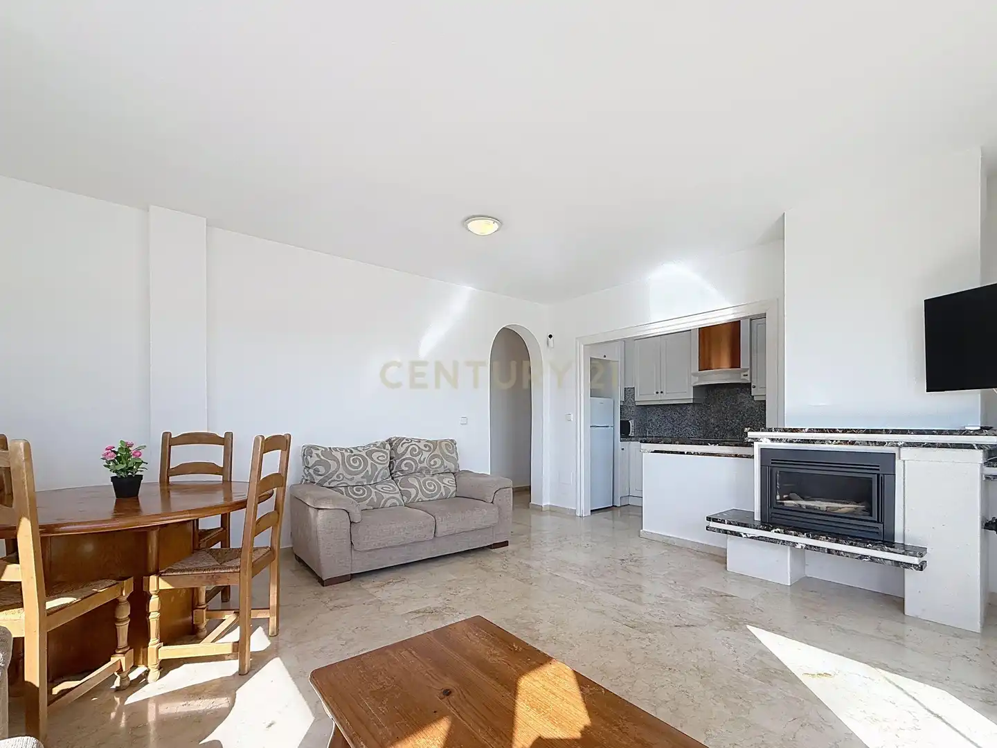 Sala d'estar de Apartament en venda en Orihuela amb Aire condicionat, Traster i Piscina comunitària