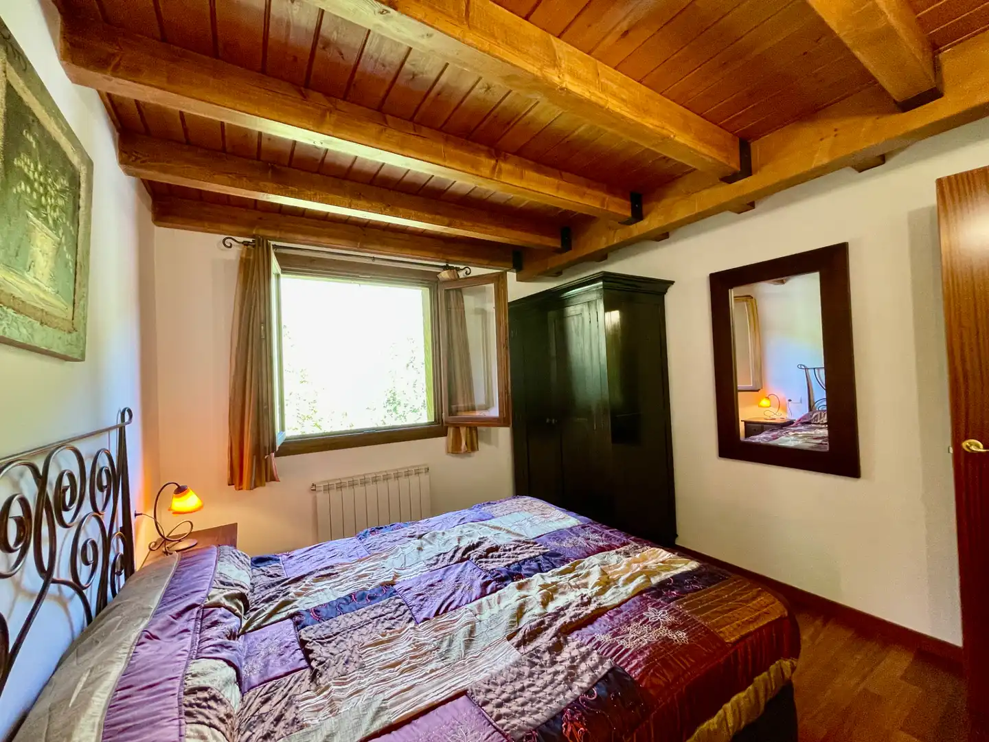 Bedroom of Duplexes for sale in Setcases  with Heating, Parquet flooring and Furnished