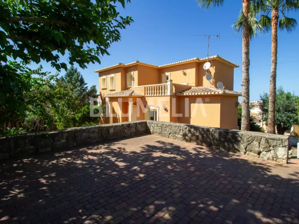 Exterior view of Houses for sale in Dénia  with Air Conditioner, Private garden and Terrace