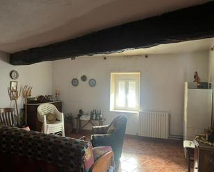 Living room of Single-family semi-detached for sale in Herrera de Pisuerga  with Heating, Parquet flooring and Furnished