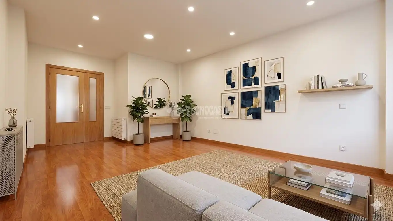 Sala de estar de Piso en venta en Fuensalida con Calefacción y Parquet
