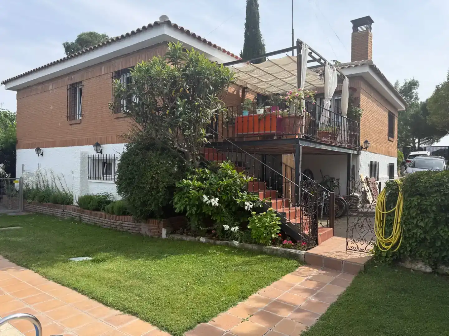 Jardín de Piso en venta en Las Rozas de Madrid con Aire acondicionado, Jardín privado y Parquet