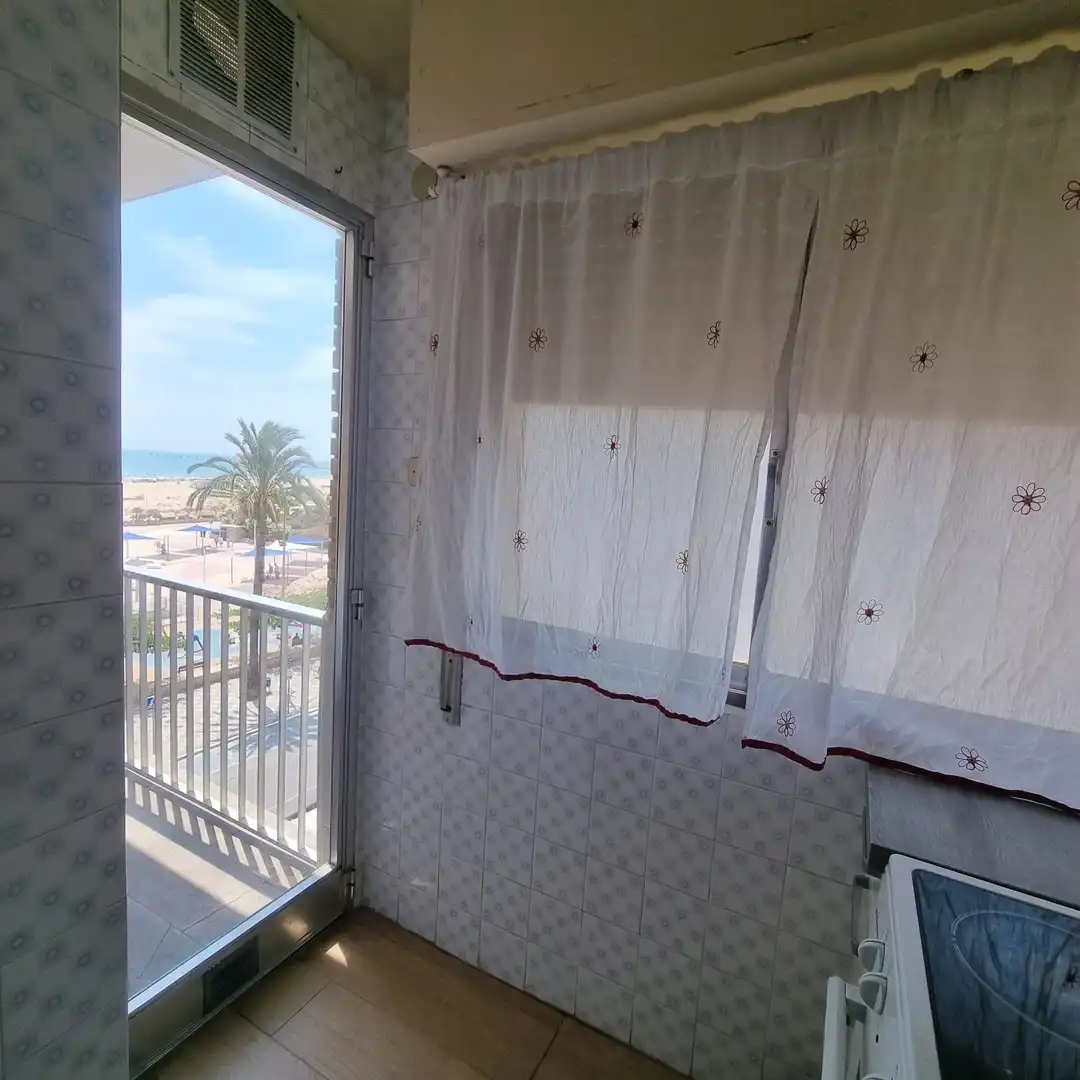 Terrassa de Apartament de lloguer en Sagunto / Sagunt amb Aire condicionat, Terrassa i Moblat