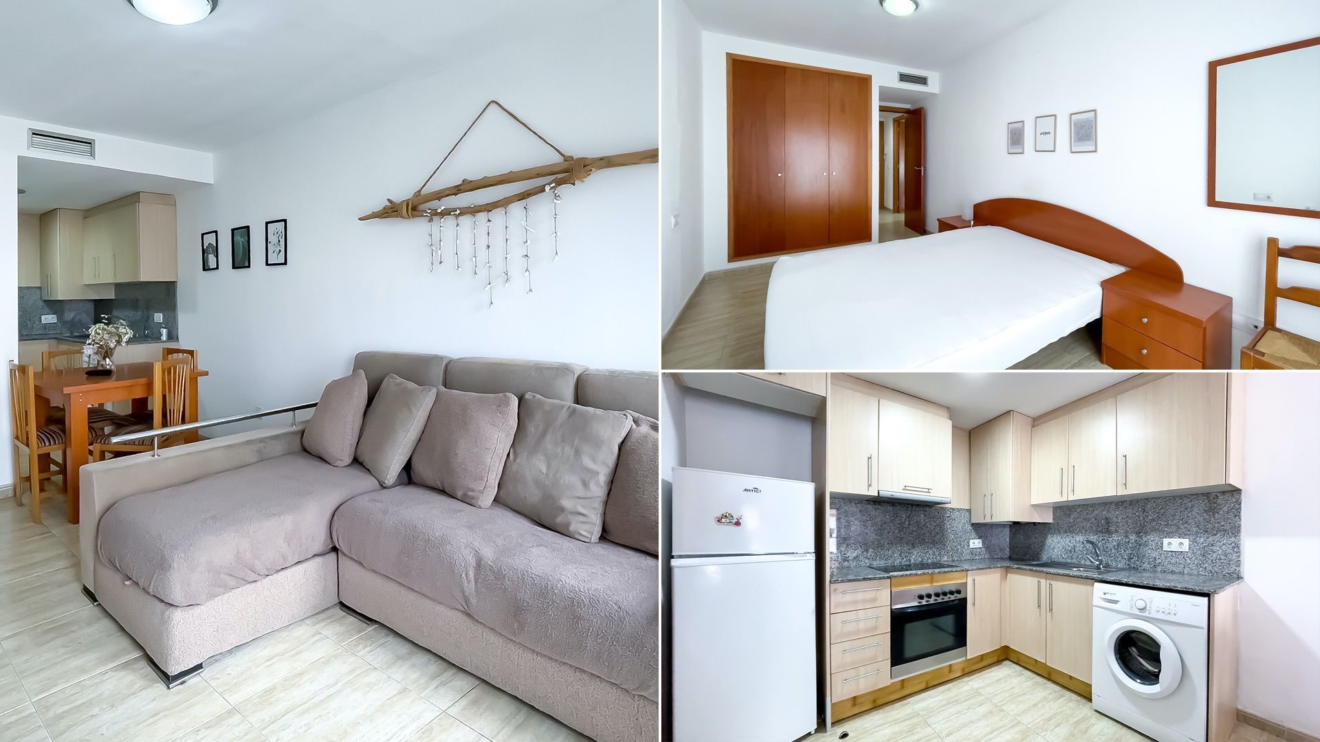 Bedroom of Flat for sale in Lloret de Mar  with Air Conditioner and Heating