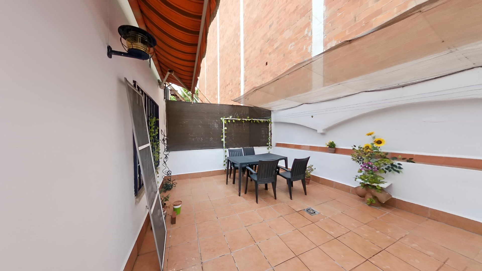 Terrace of Single-family semi-detached for sale in Sabadell  with Air Conditioner, Heating and Parquet flooring