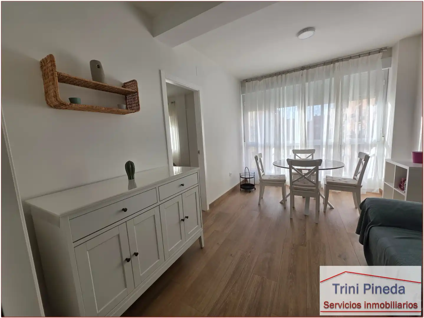 Living room of Flat for rent in Sevilla  with Furnished, Oven and Washing machine