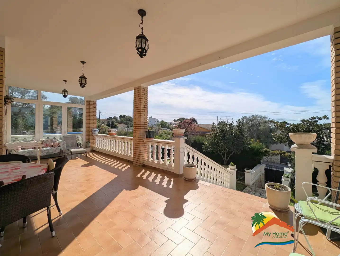 Terrassa de Casa o xalet en venda en Lloret de Mar amb Calefacció, Jardí privat i Terrassa