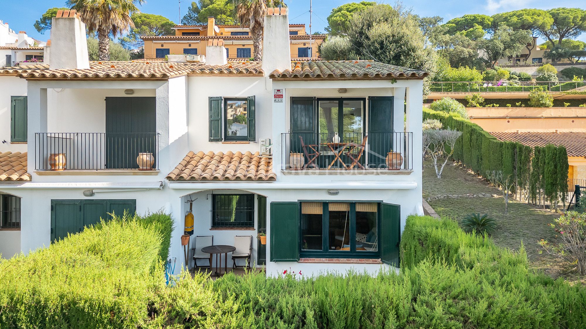 Vista exterior de Casa adosada en venta en Palafrugell con Aire acondicionado, Calefacción y Jardín privado