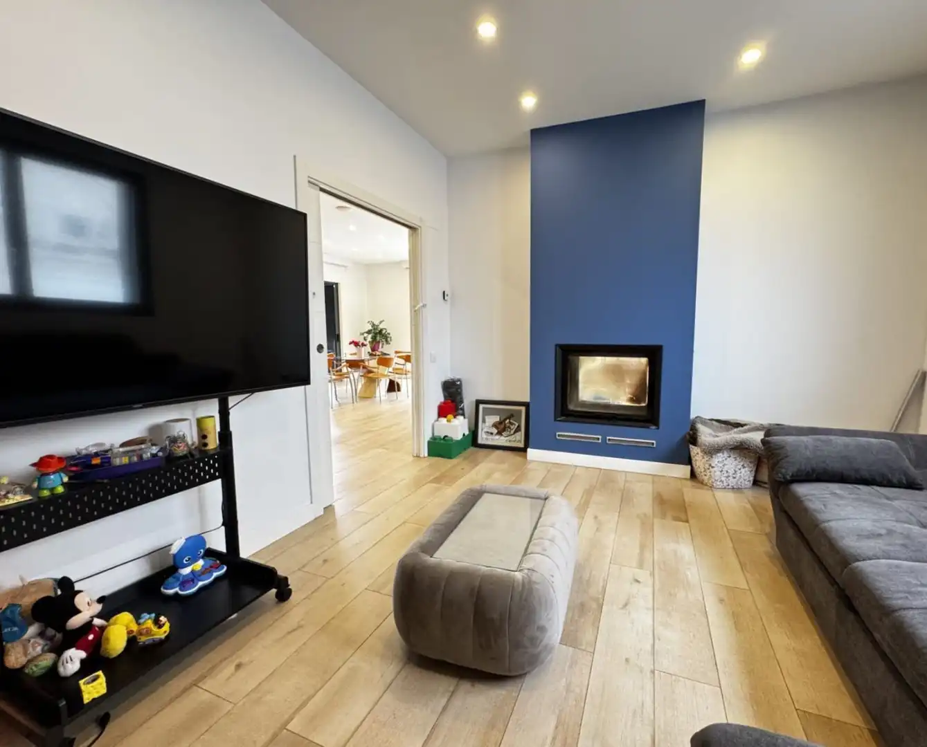 Sala de estar de Casa o chalet en venta en Cubelles con Aire acondicionado, Calefacción y Jardín privado